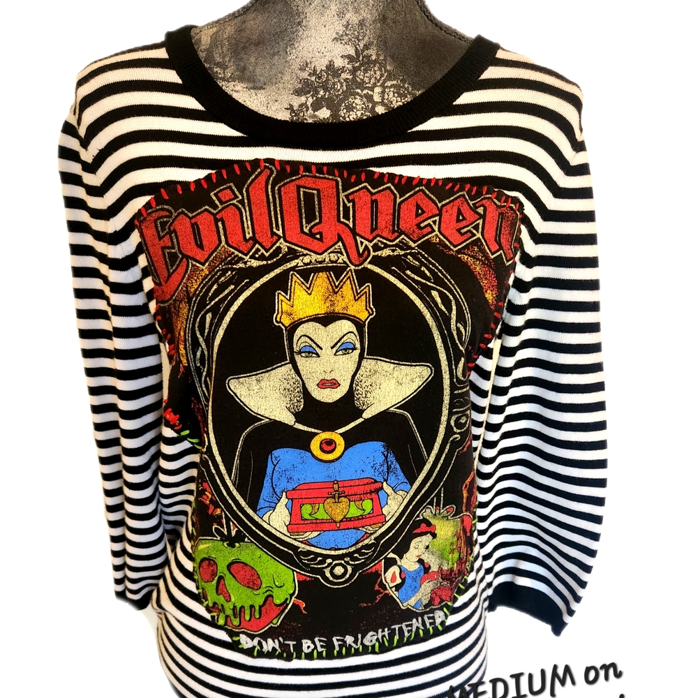 Evil Queen Striped Sweater